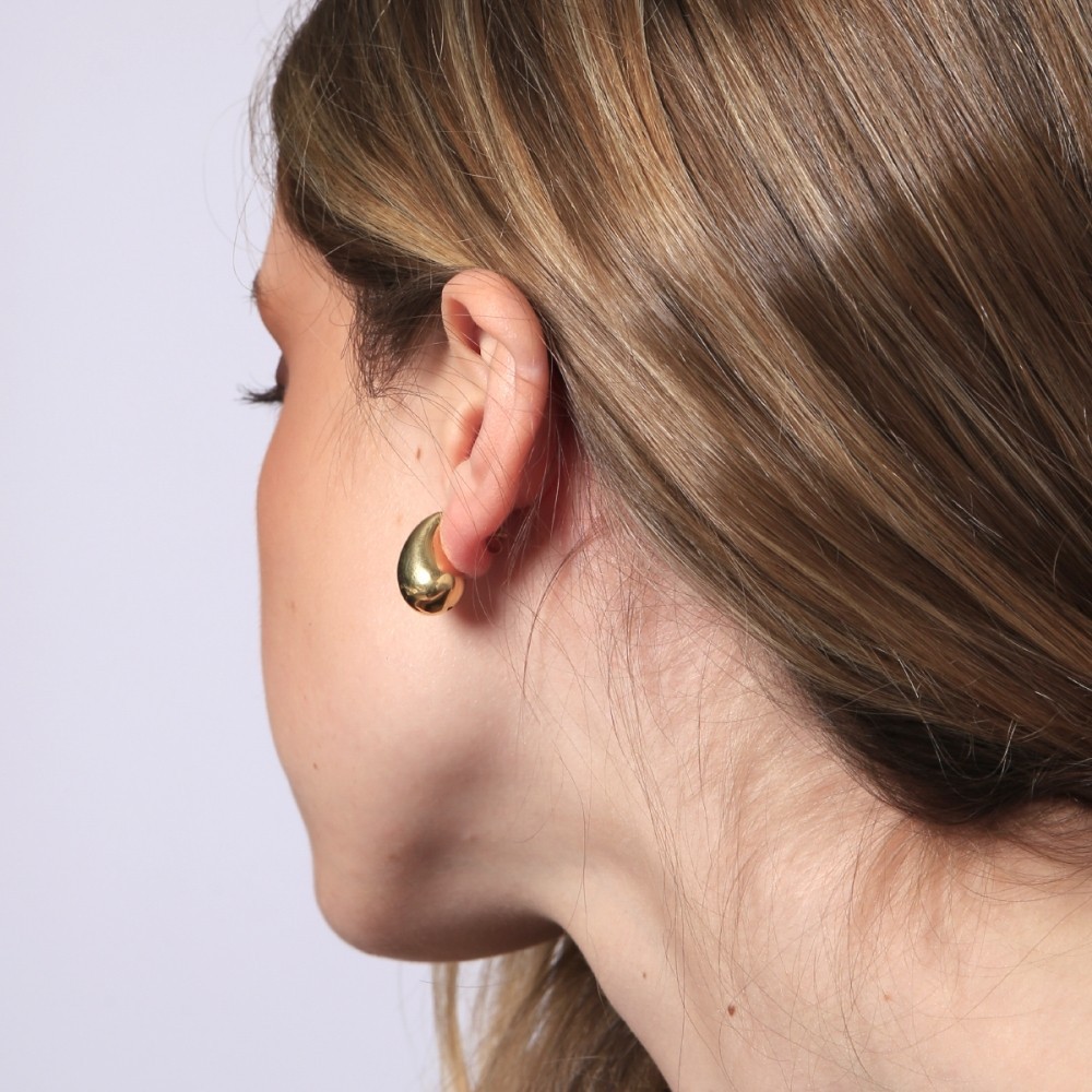copy of PENDIENTES GOTA DE LÁGRIMA EN PLATA 925 BAÑO ORO 18K
