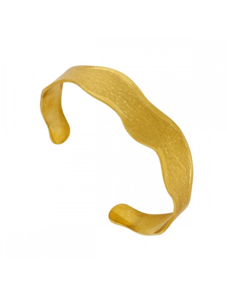 PULSERA ESCLAVA DALILA DE ACERO DORADO