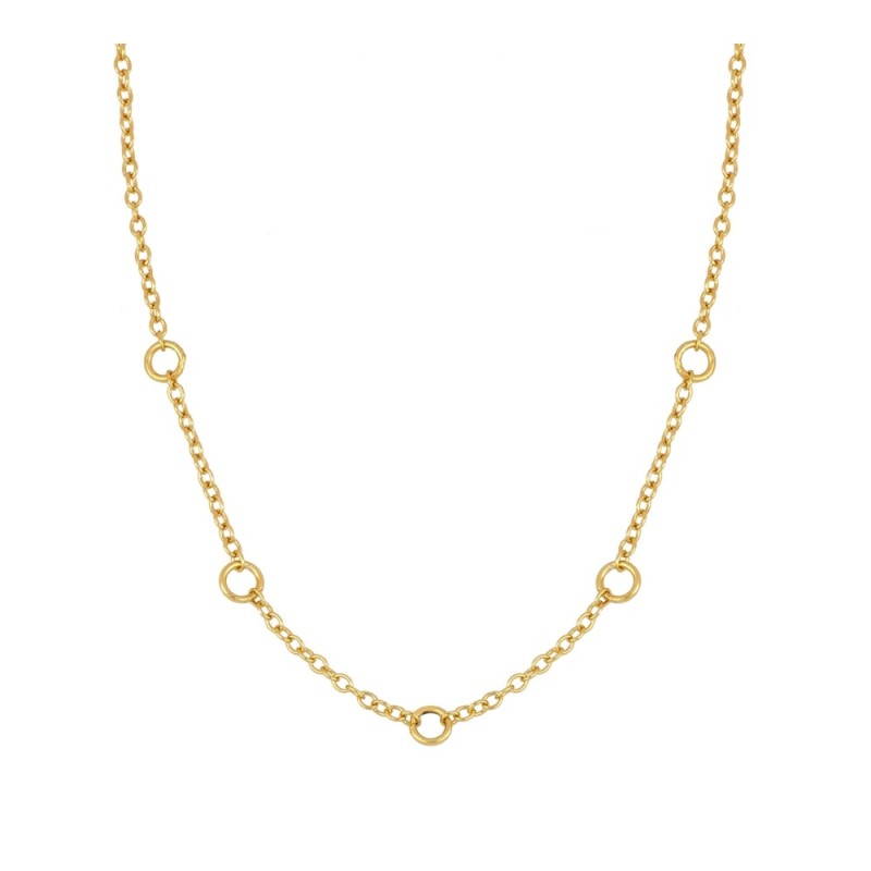 Collar Charm Dreams Personalizable en Plata Bañada en Oro 18k | Añade