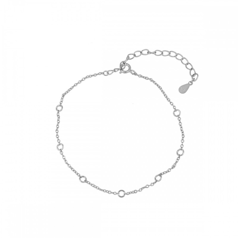 Pulsera Charm Dreams Personalizable en Plata Bañada en Oro 18k | Añade