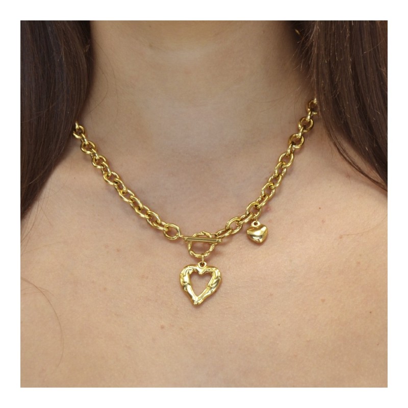 COLLAR DOLCE CUORE EN ACERO 2