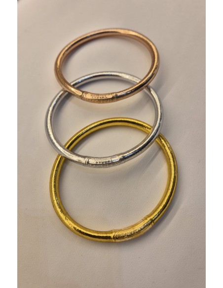Pack 3 Pulseras Budistas Tibetana de Pan de Oro y Mantras