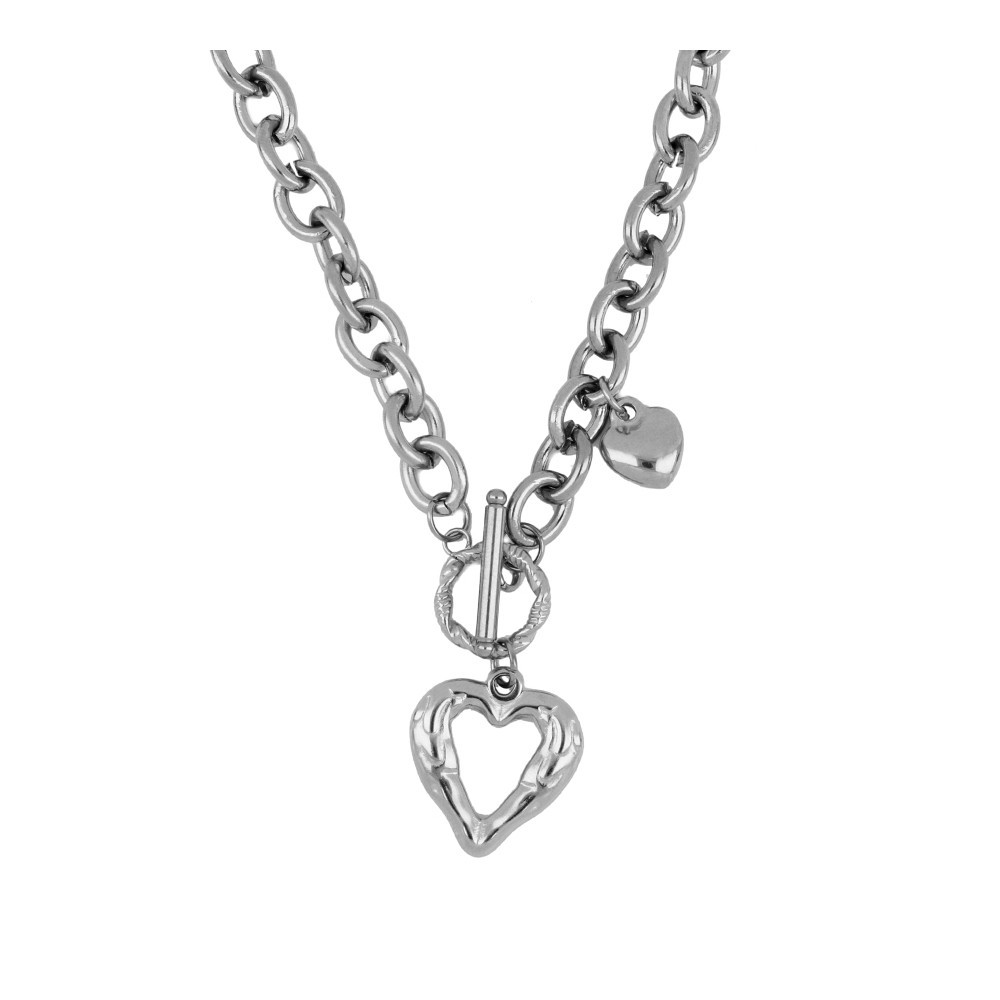 COLLAR DOLCE CUORE EN ACERO