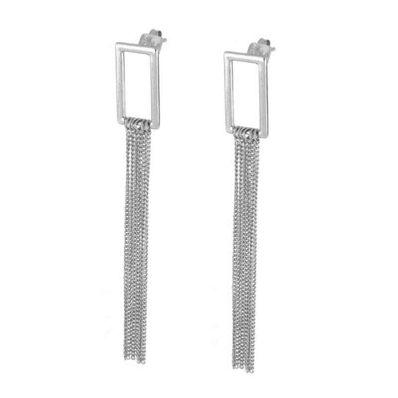 PENDIENTES SUE DE PLATA DE LEY RODIADA