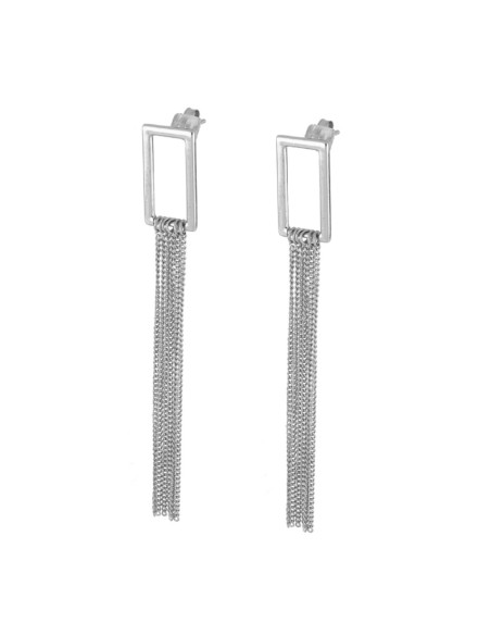 PENDIENTES SUE DE PLATA DE LEY RODIADA