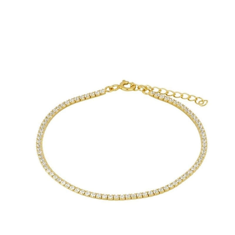 PULSERA RIVIERE CIRCONITAS BLANCAS DE 1