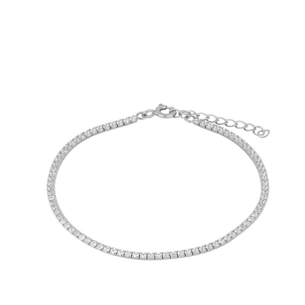 PULSERA RIVIERE CIRCONITAS BLANCAS DE 1