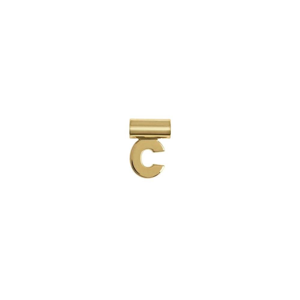 Sei Mia Gold Charm Letra C
