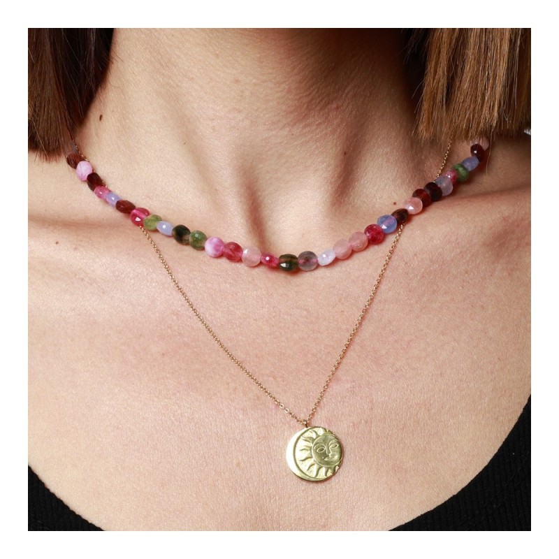 COLLAR "ECLIPSE" DE PLATA RODIADA 2