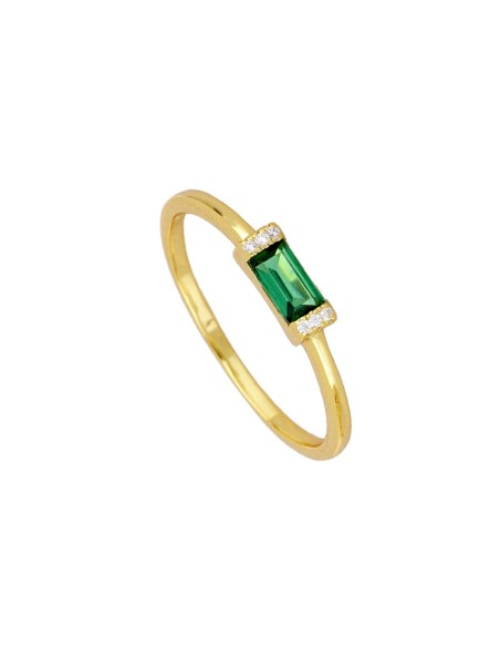 copy of copy of ANILLO "JULIA" DE PLATA  925 BAÑADA EN ORO