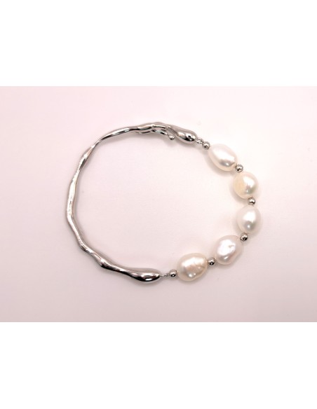 copy of PULSERA SEMI RIGIDA  PERLA