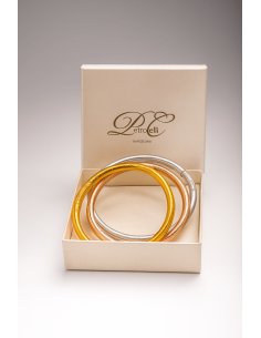Pulsera Budista Tibetana de Pan de Oro y Mantras para suerte y riqueza 2